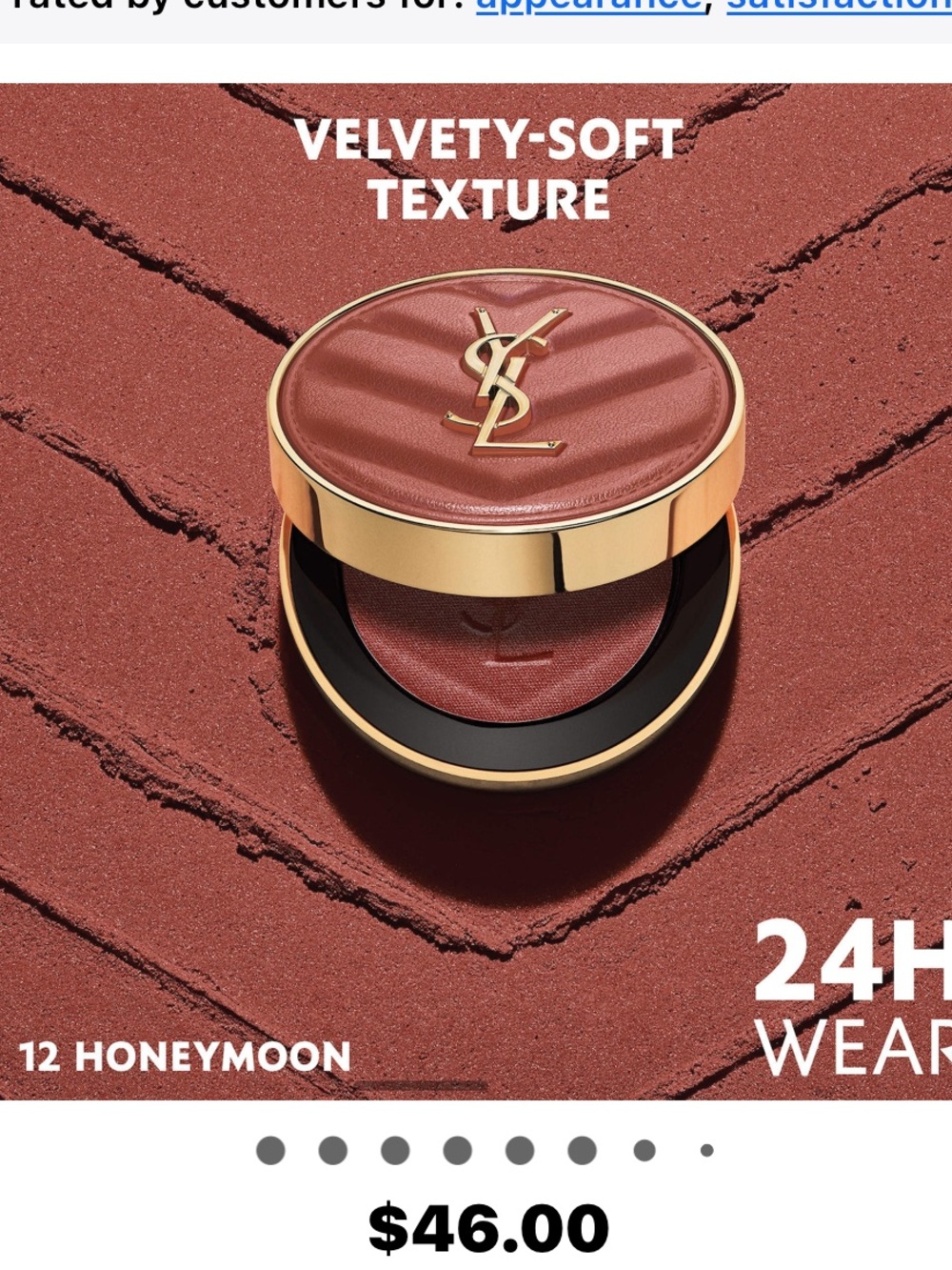 Yves Saint Laurent make me blush shade 12 - Picture 7 of 11